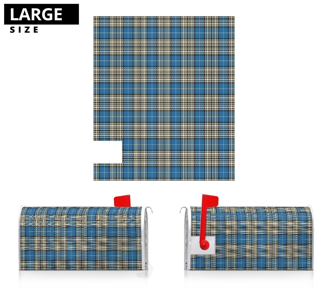 Clan Napier Ancient Tartan Mailbox JK67 Clan Napier Tartan Today   