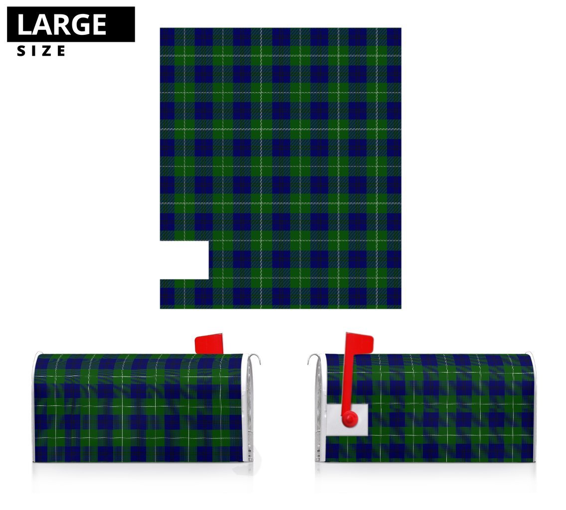 Clan Oliphant Modern Tartan Mailbox ZL55 Clan Oliphant Tartan Today   