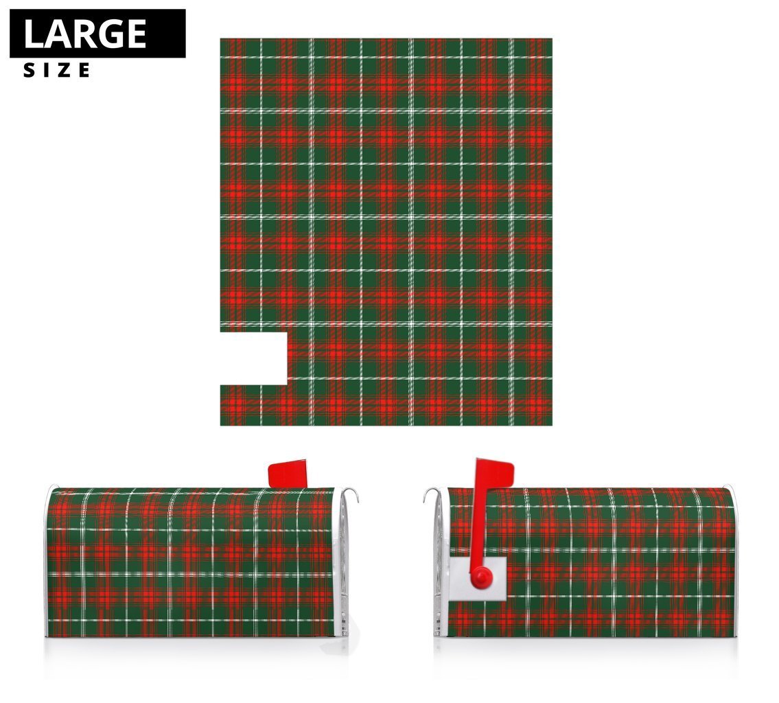 Clan Prince of Wales Tartan Mailbox YG27 Clan Prince_of Wales Tartan Today   