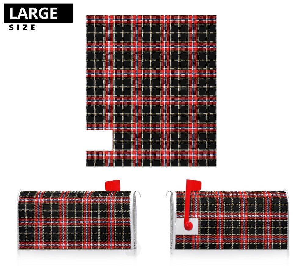 Clan Norwegian Night Tartan Mailbox ZC86 Clan Norwegian Tartan Today   