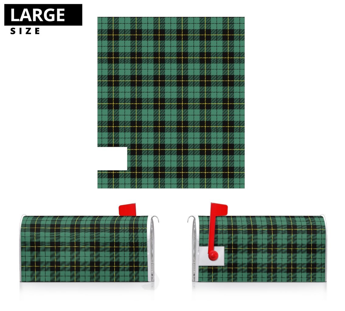 Clan Wallace Hunting Ancient Tartan Mailbox AH94 Clan Wallace Tartan Today   