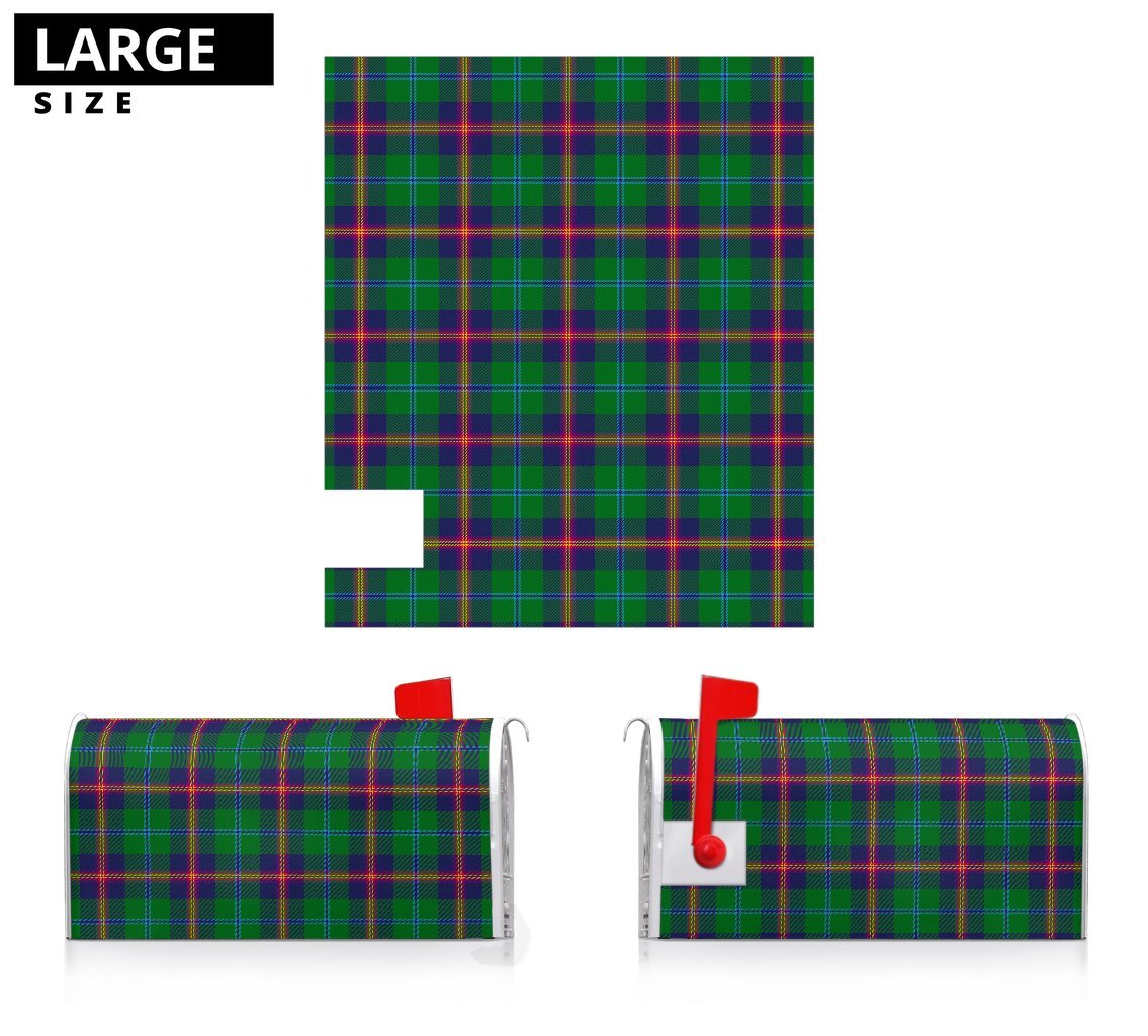 Clan Young Modern Tartan Mailbox NG25 Clan Young Tartan Today   