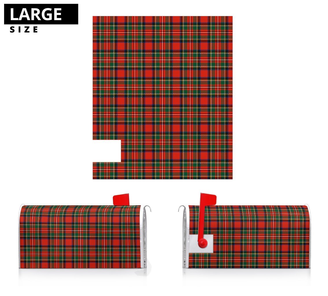 Clan Stewart Royal Modern Tartan Mailbox PO67 Clan Stewart Tartan Today   