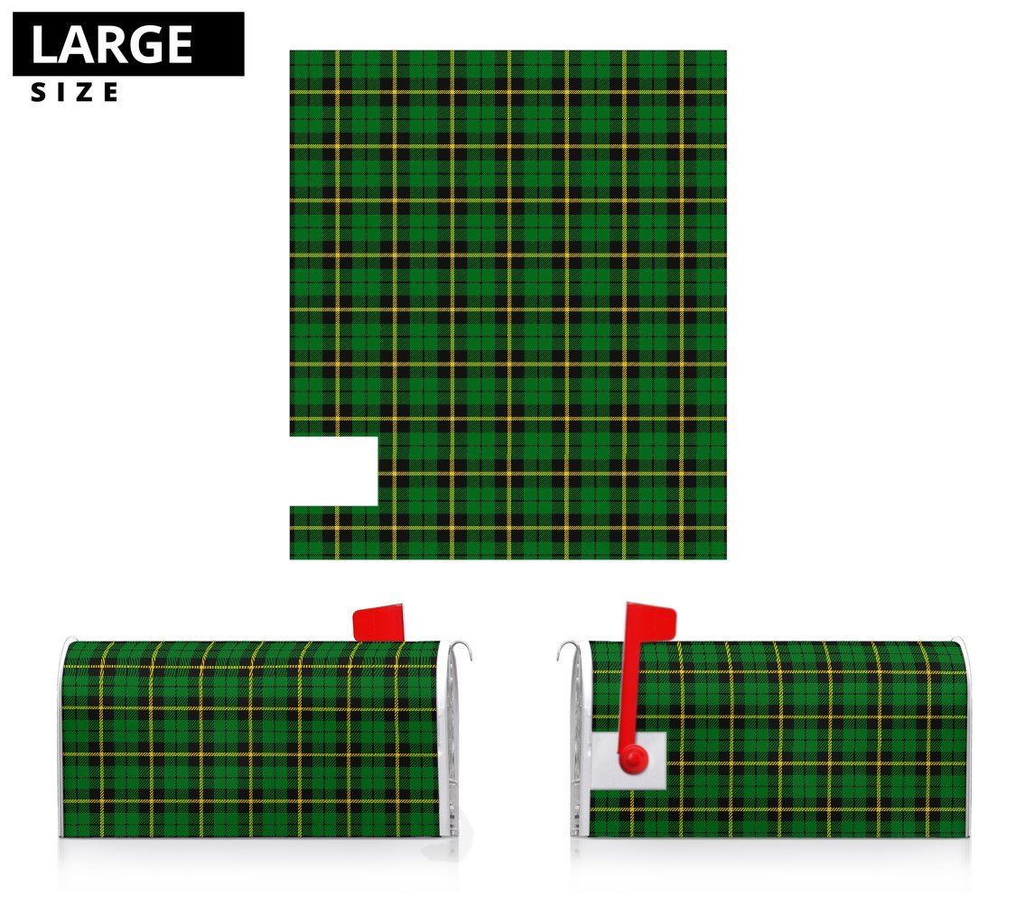 Clan Wallace Hunting Green Tartan Mailbox IT29 Clan Wallace Tartan Today   