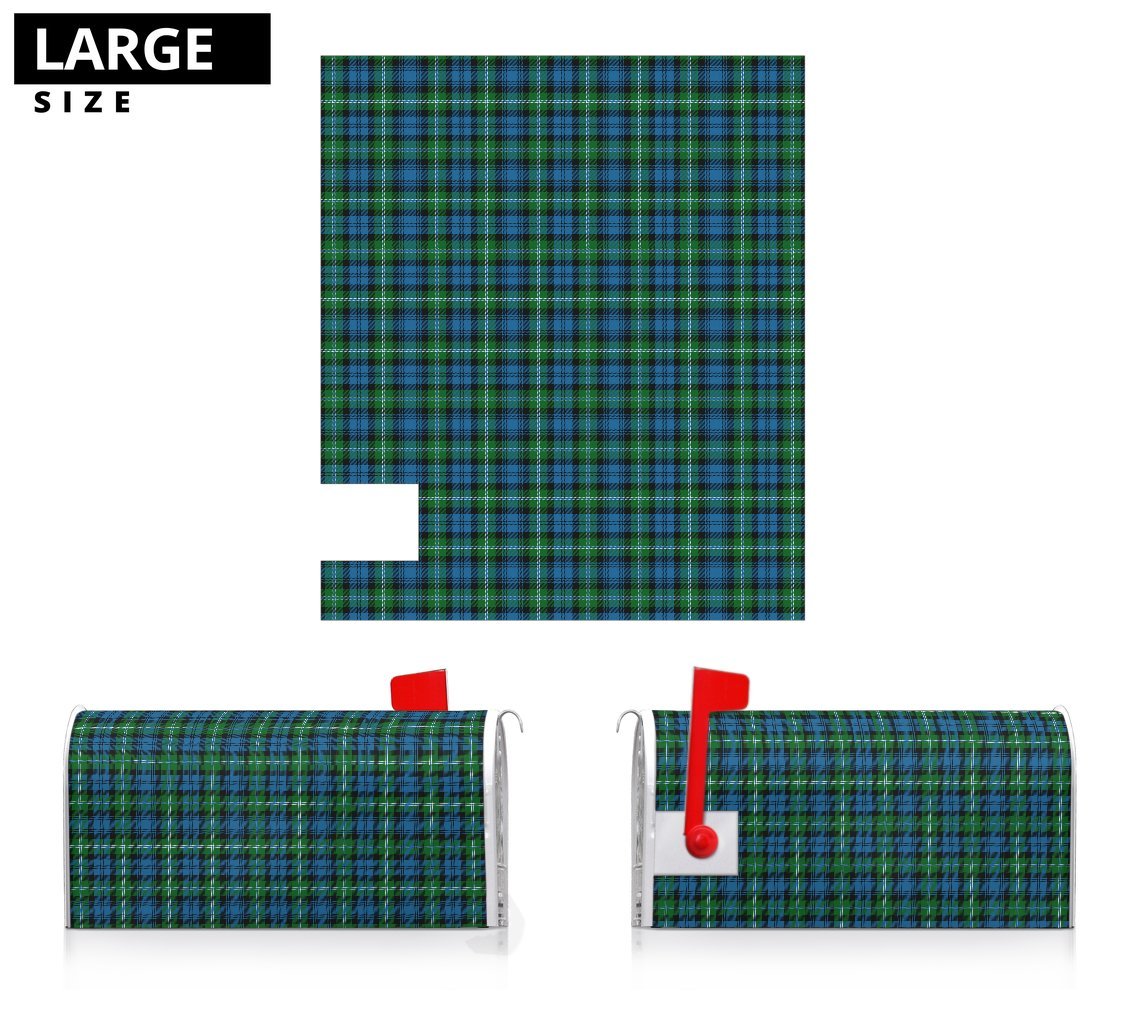 Clan Lyon Tartan Mailbox XE23  Tartan Today   