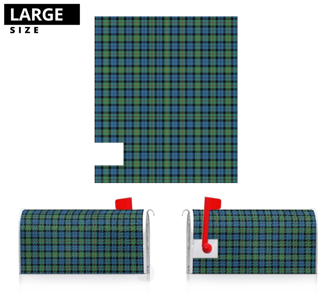 Clan MacEwen Ancient Tartan Mailbox KT25 Clan MacEwen_MacEwan Tartan Today   