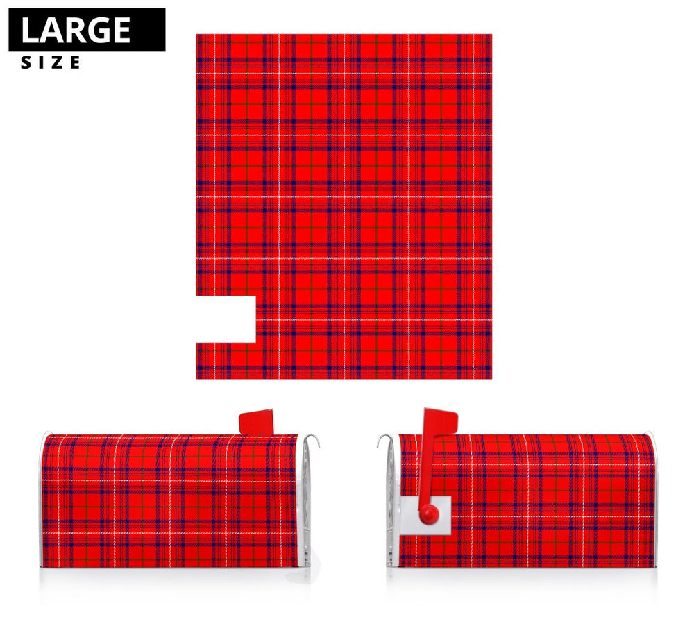 Clan Rose Modern Tartan Mailbox LK50 Clan Rose Tartan Today   