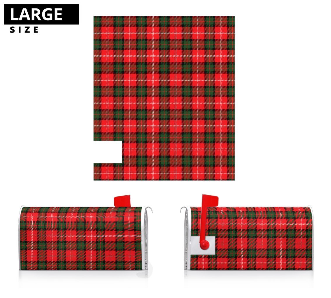 Clan Nesbitt Modern Tartan Mailbox CD27 Clan Nesbitt Tartan Today   