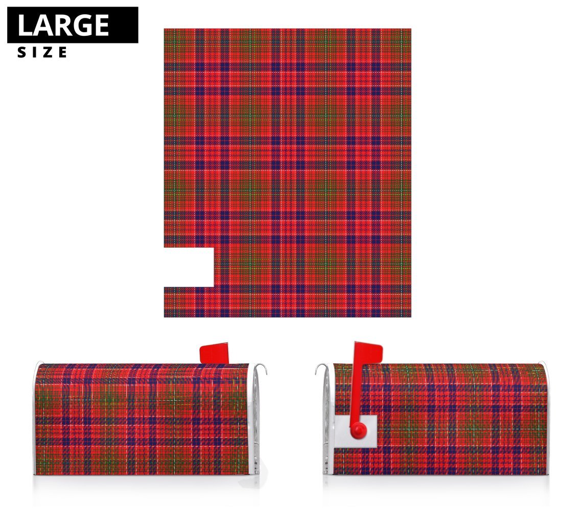 Clan Lumsden Modern Tartan Mailbox WX38 Clan Lumsden Tartan Today   
