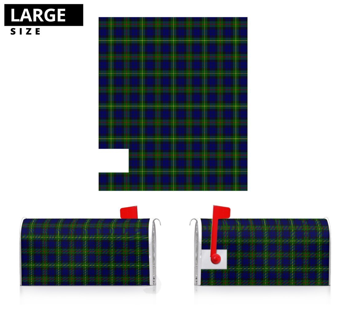 Clan MacEwen Modern Tartan Mailbox EC77 Clan MacEwen_MacEwan Tartan Today   