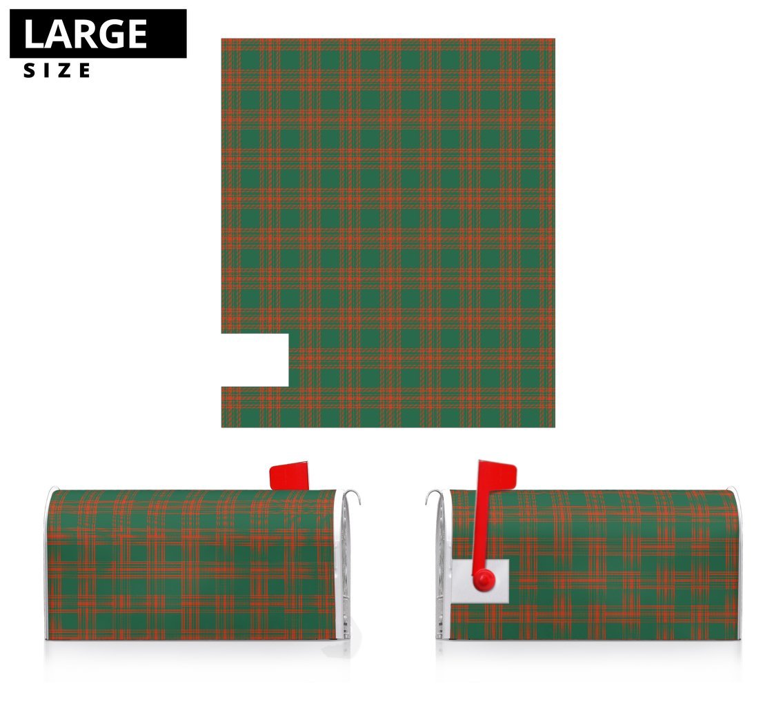 Clan Menzies Green Ancient 2 Tartan Mailbox YX71 Clan Menzies Tartan Today   