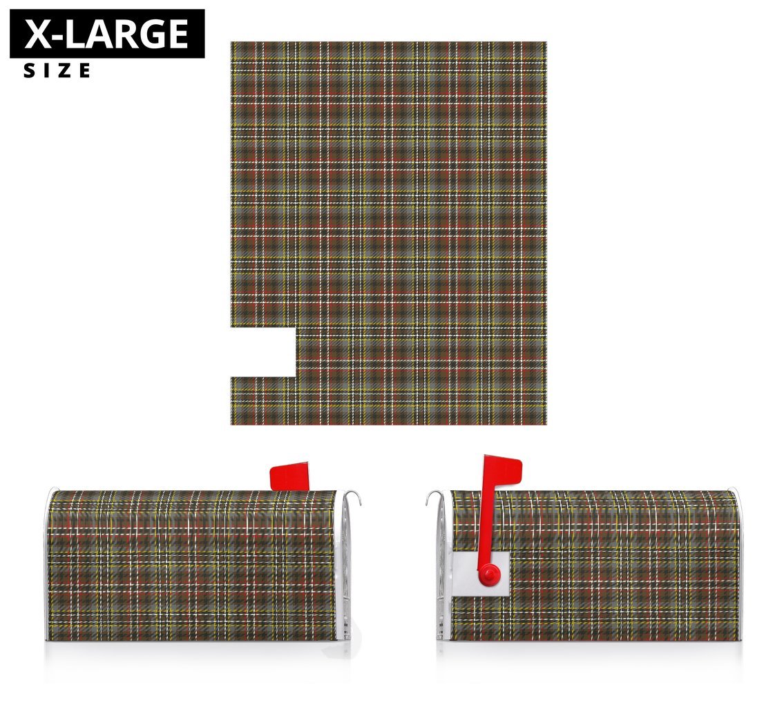 Clan Scott Green Weathered Tartan Mailbox TL56 Clan Scott (Scott Tartan) Tartan Today   