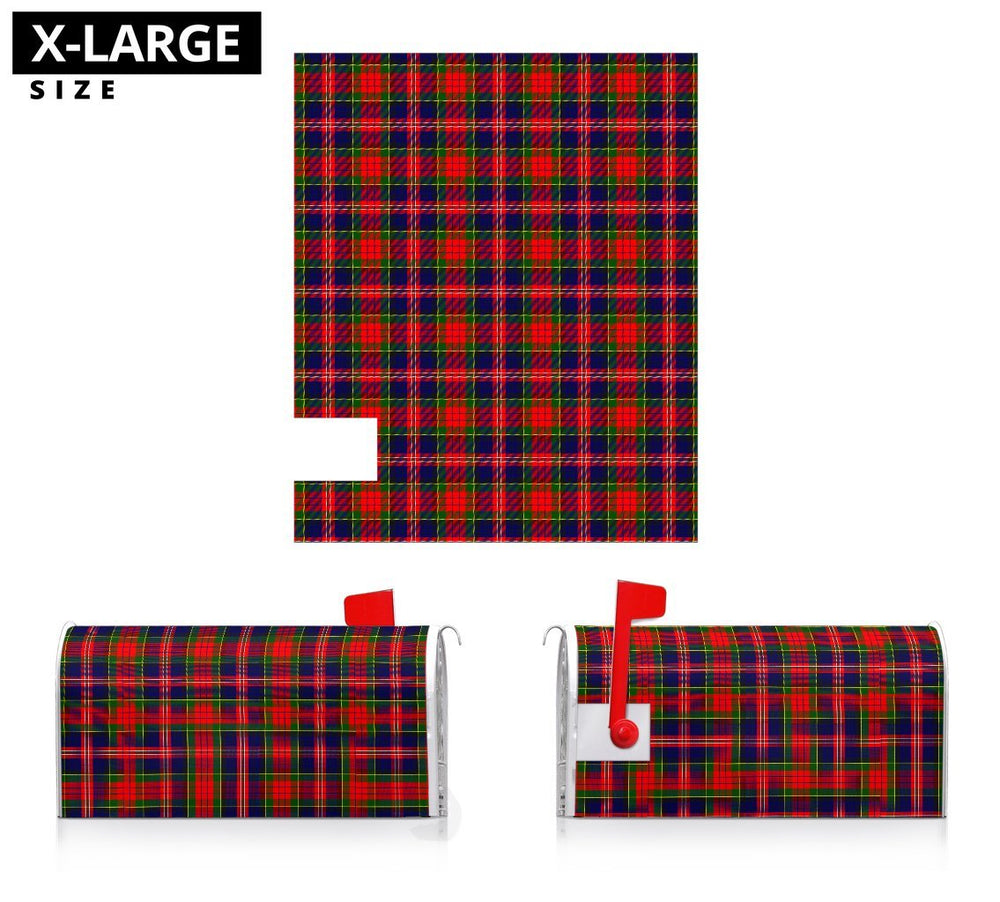 Clan MacPherson Modern Tartan Mailbox FA82 Clan MacPherson Tartan Today   