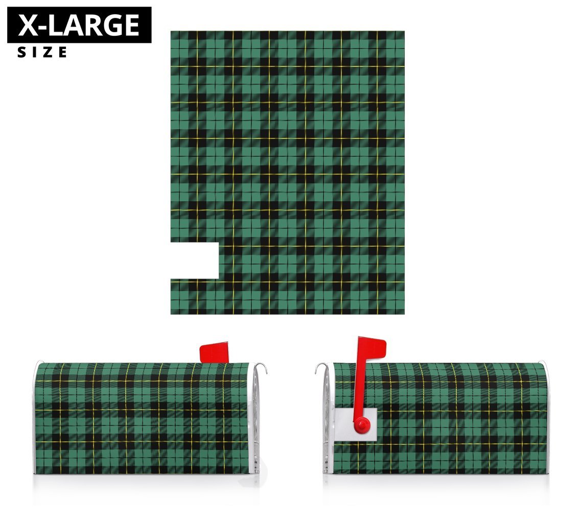 Clan Wallace Hunting Ancient Tartan Mailbox AH94 Clan Wallace Tartan Today   