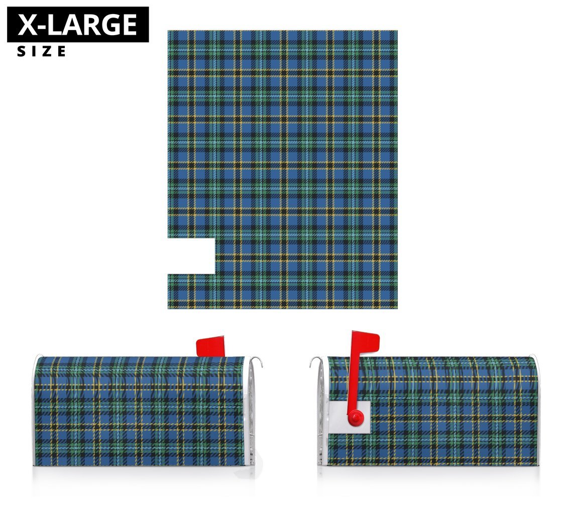 Clan Weir Ancient Tartan Mailbox QD58 Clan Weir Tartan Today   