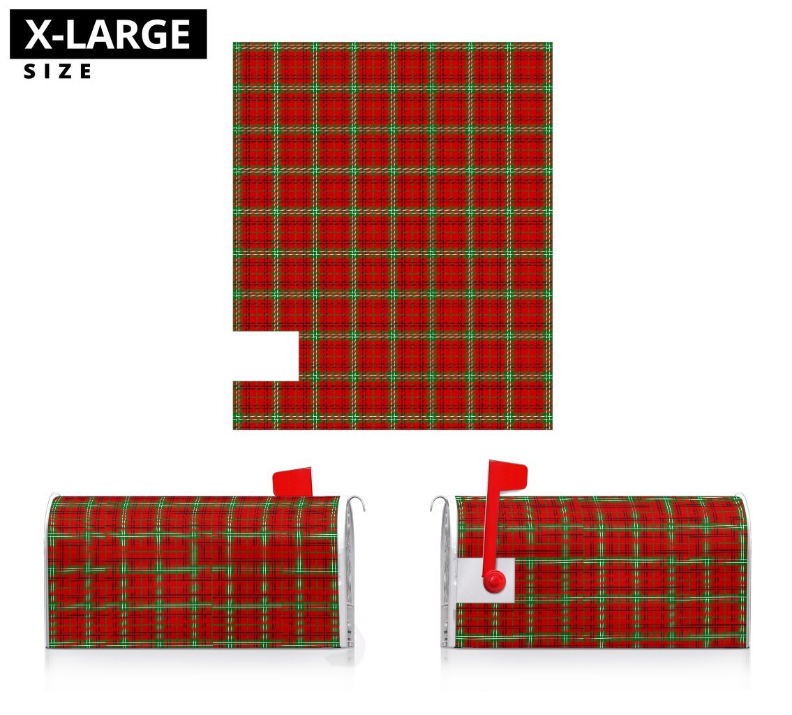 Clan Morrison Red Modern Tartan Mailbox GJ57 Clan Morrison Tartan Today   