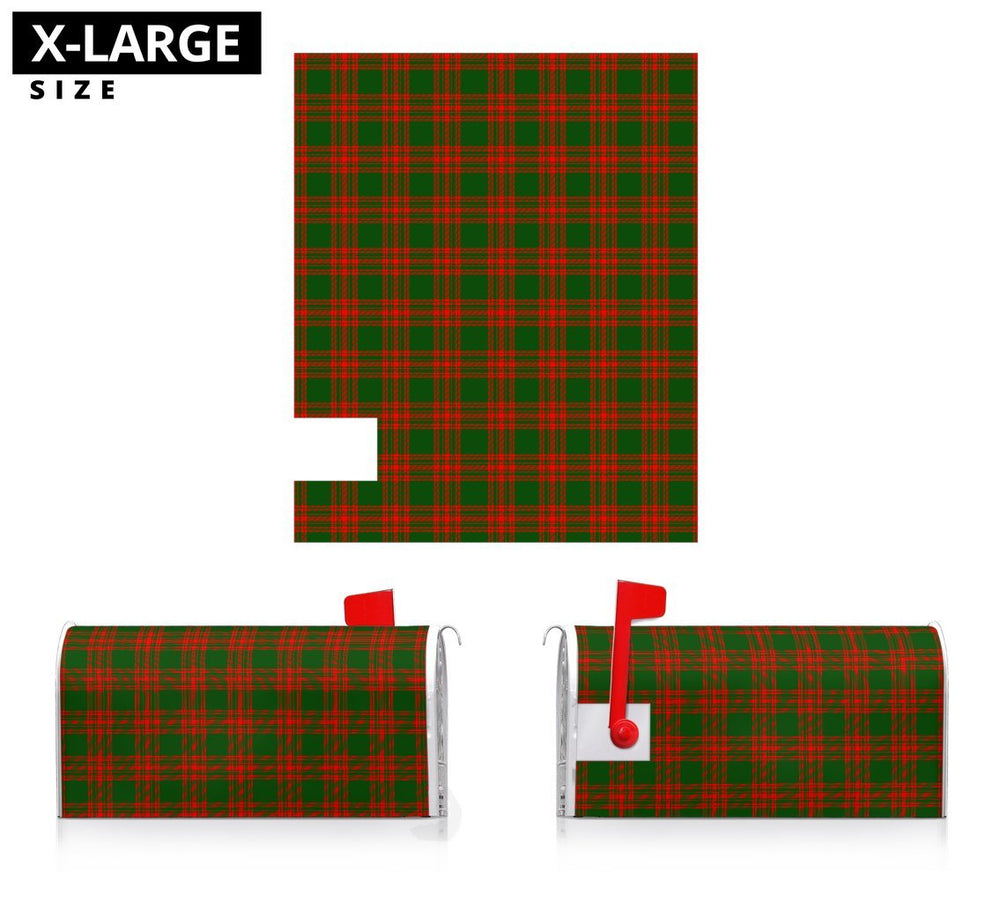 Clan Menzies Green Modern Tartan Mailbox RJ23 Clan Menzies Tartan Today   