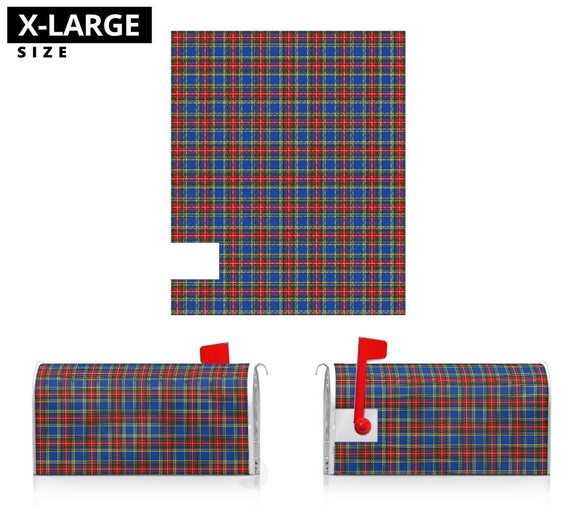 Clan MacBeth Modern Tartan Mailbox FV32 Clan MacBeth Tartan Today   