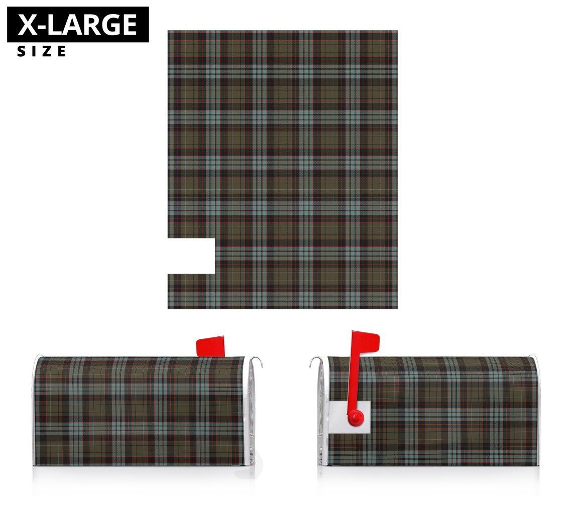 Clan Stewart Old Weathered Tartan Mailbox KG86 Clan Stewart Tartan Today   