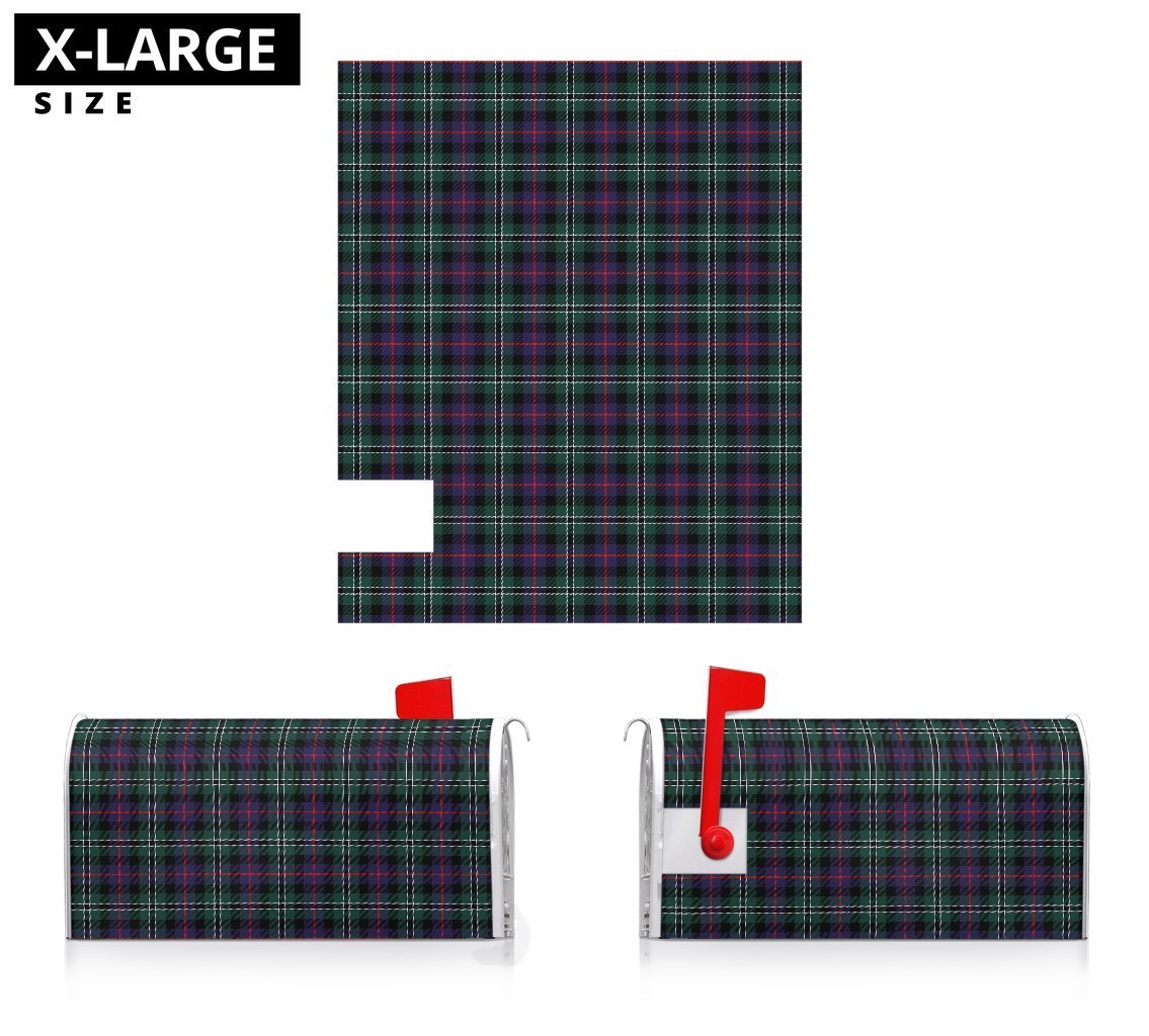 Clan Rose Hunting Modern Tartan Mailbox UM50 Clan Rose Tartan Today   