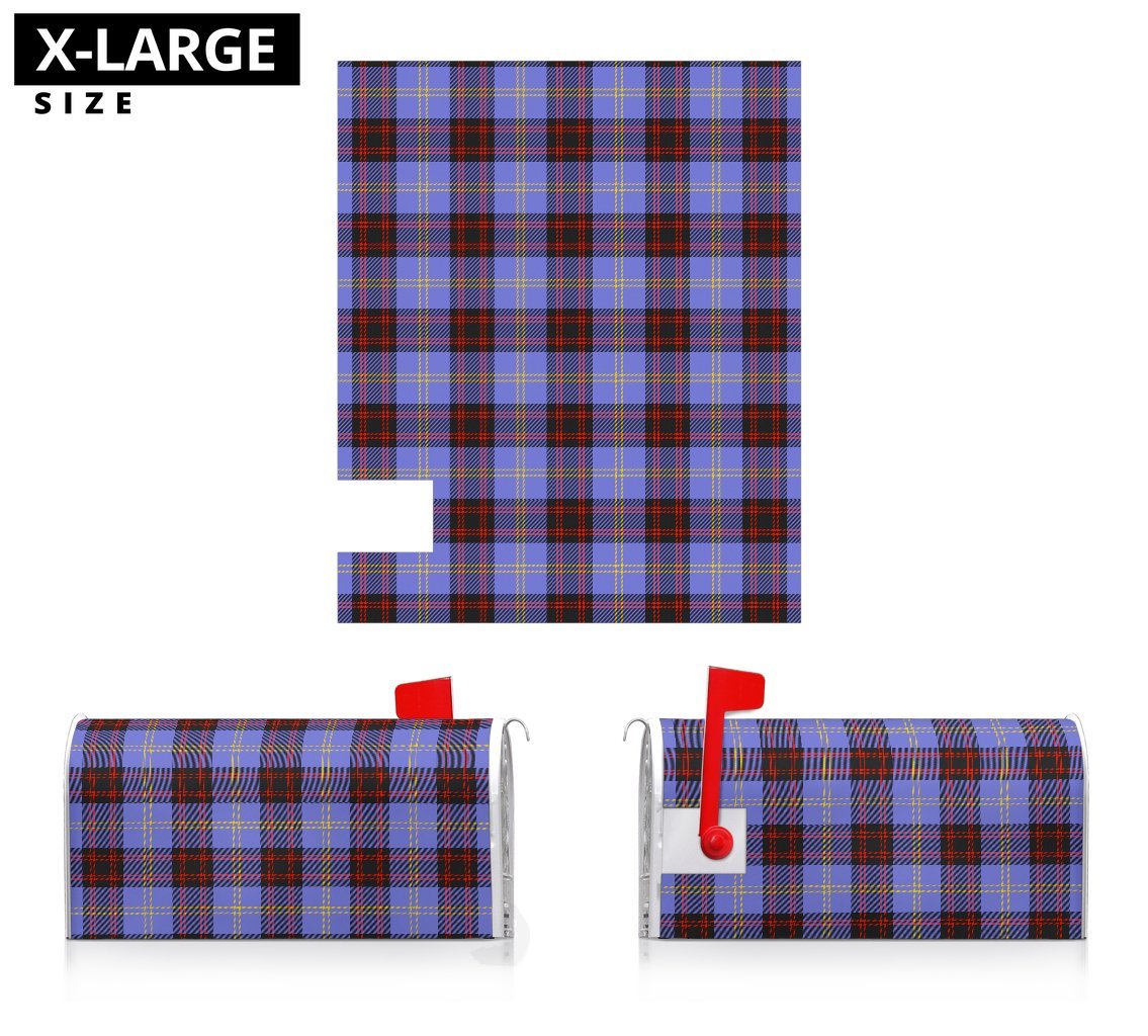 Clan Rutherford Tartan Mailbox EC31 Clan Rutherford Tartan Today   