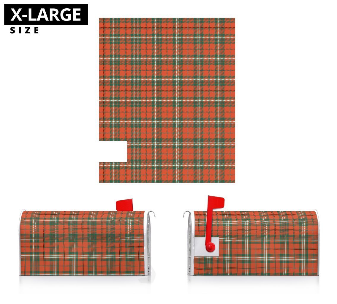 Clan Scott Ancient Tartan Mailbox EF17 Clan Scott (Scott Tartan) Tartan Today   