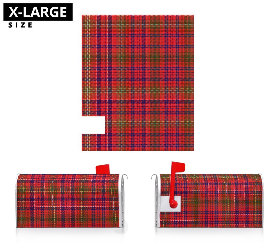 Clan Lumsden Modern Tartan Mailbox WX38 Clan Lumsden Tartan Today   