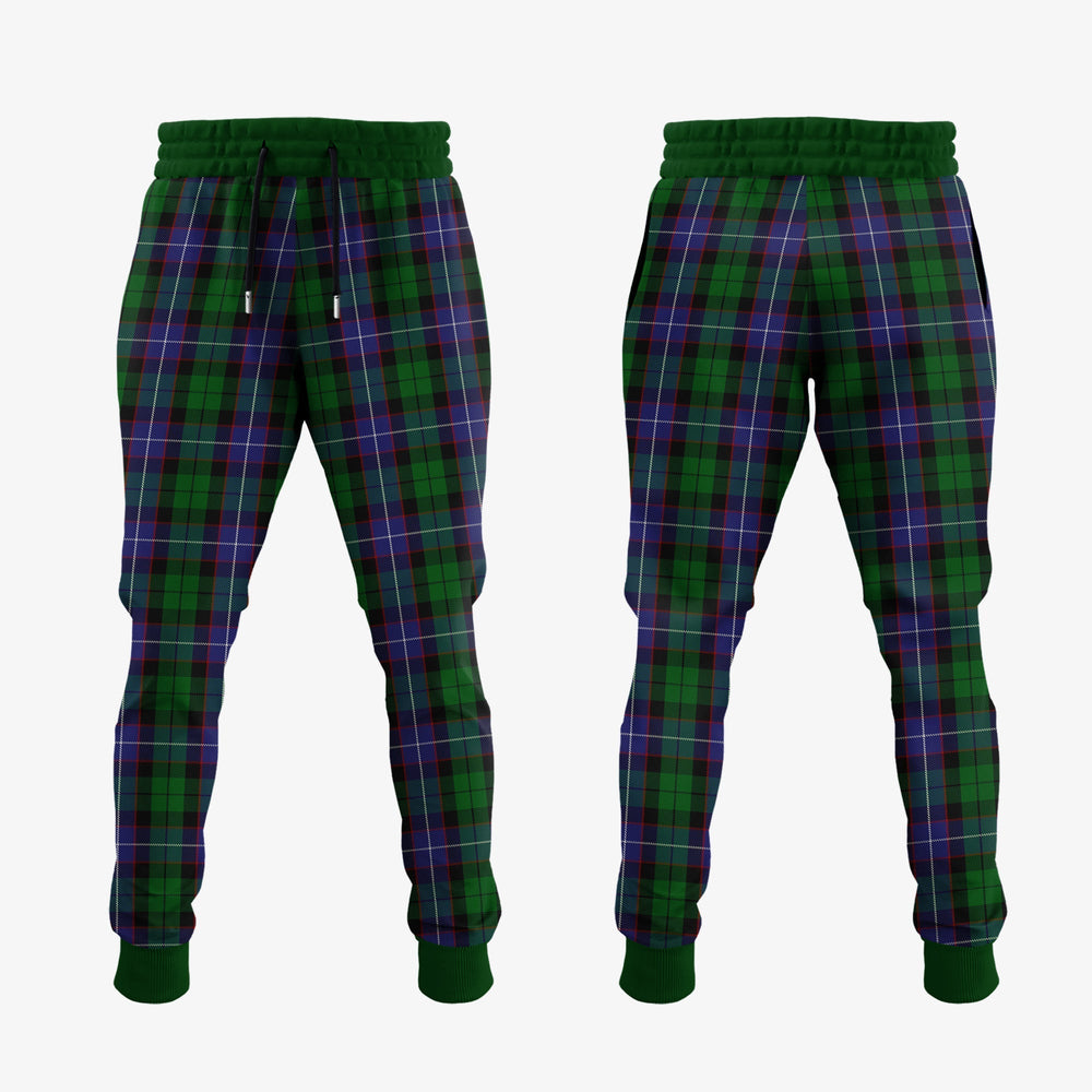 Clan Galbraith Tartan Crest Jogger Sweatpants CF27 Clan Rait Tartan Today   