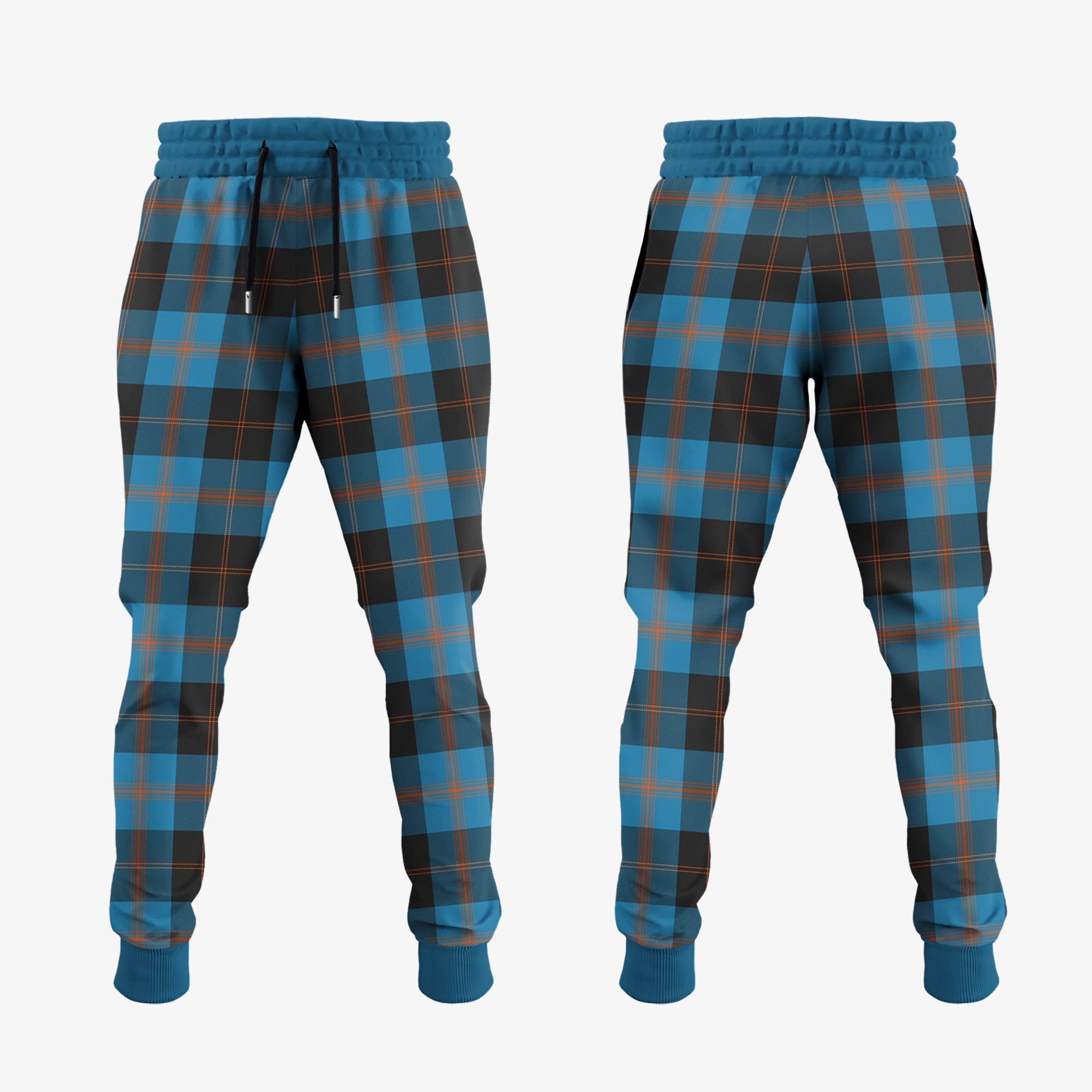 Clan Garden Tartan Crest Jogger Sweatpants UB95 Garden Tartan (Clan Garden) Tartan Today   