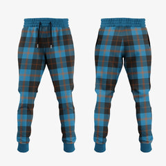 Clan Garden Tartan Crest Jogger Sweatpants UB95 Garden Tartan (Clan Garden) Tartan Today   