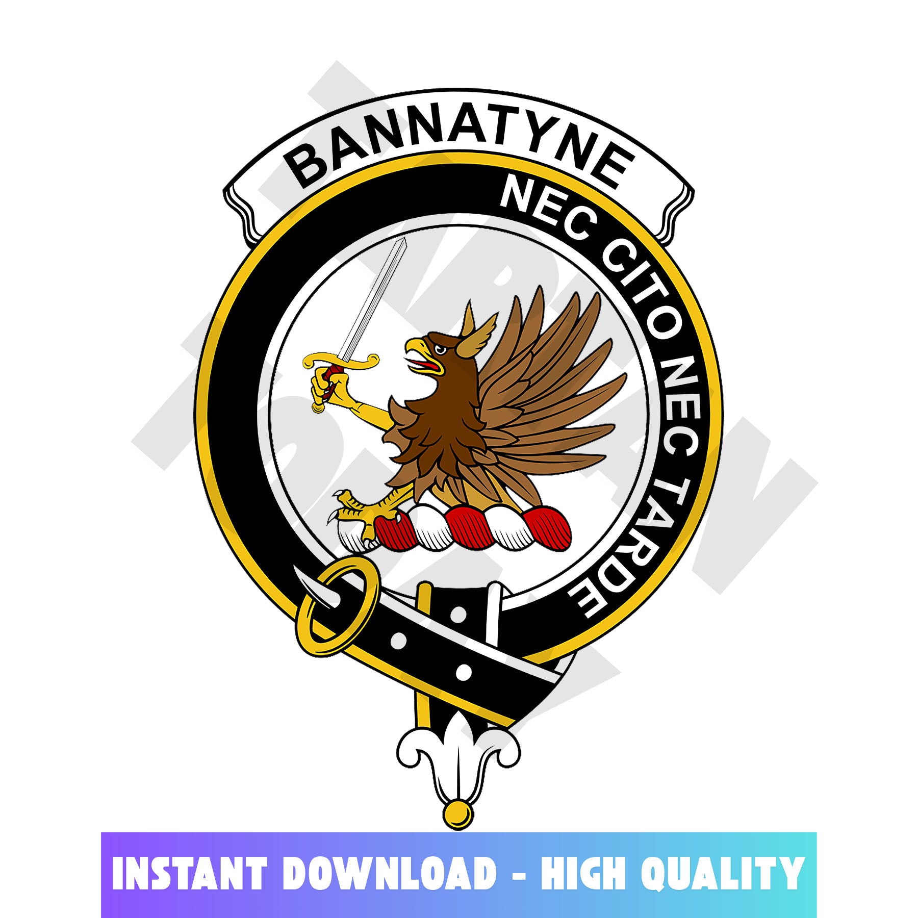 Clan Bannatyne Tartan Crest, Badges, Heraldry, Clans, Family Scotland PNG, Digital ClipArt High Quality BT62 Bannatyne Tartan Tartan Today