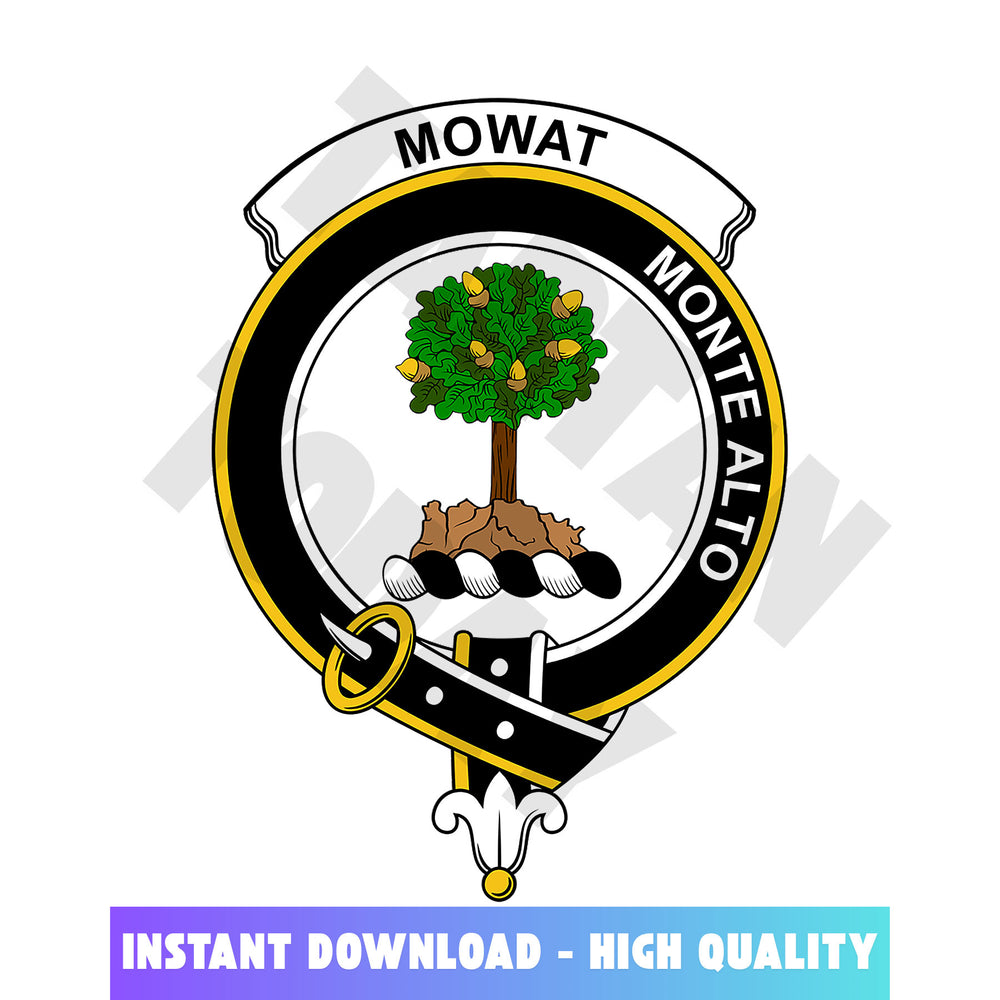 Clan Mowat (of Inglistoun) Tartan Crest, Badges, Heraldry, Clans, Family Scotland PNG, Digital ClipArt High Quality GT18 Mowat (of Inglistoun) Tartan Tartan Today