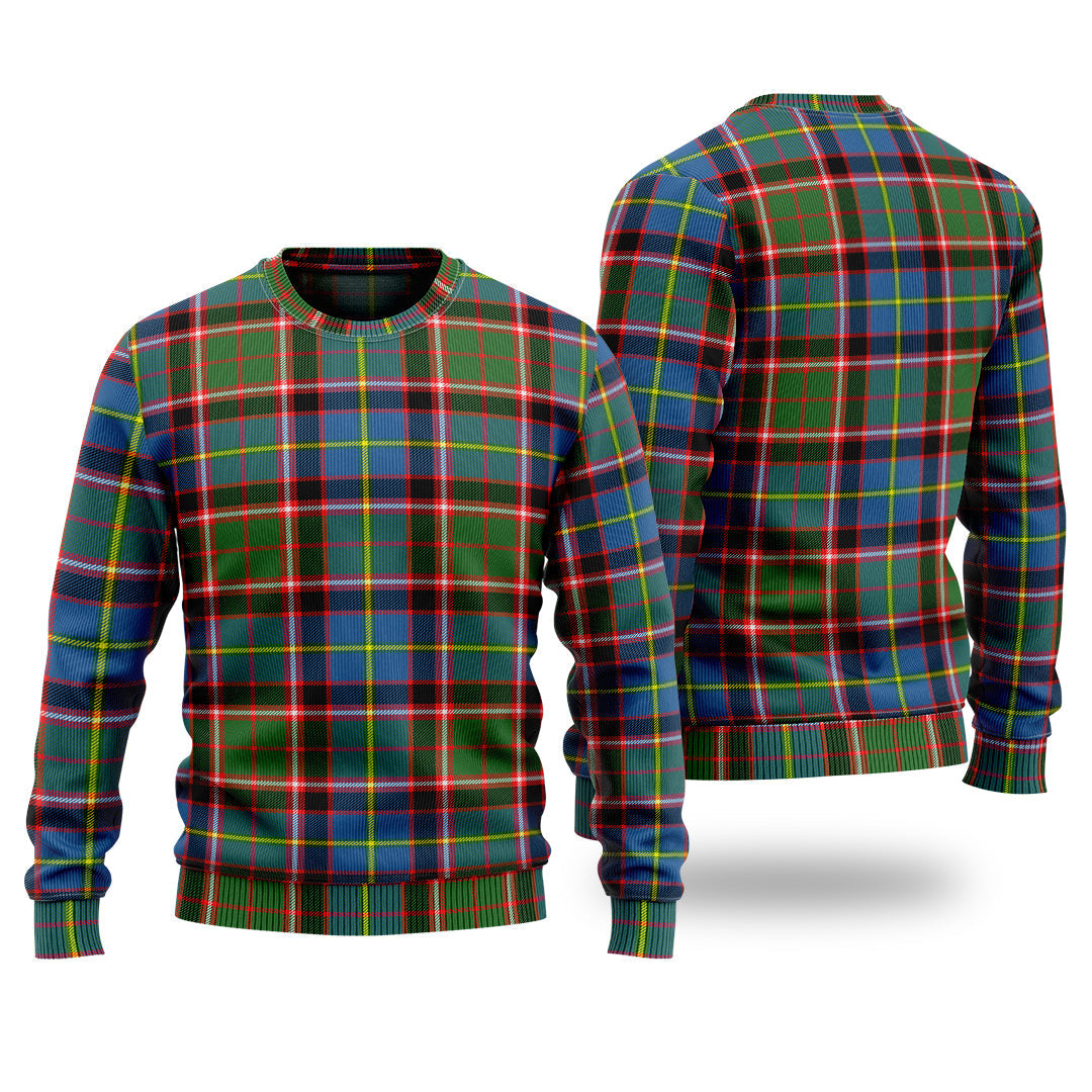 Clan Glass Tartan Christmas Ugly Sweater ML76 Glass Tartan Tartan Sweater   