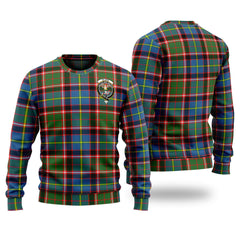 Clan Glass Tartan Christmas Ugly Sweater ML76 Glass Tartan Tartan Sweater   