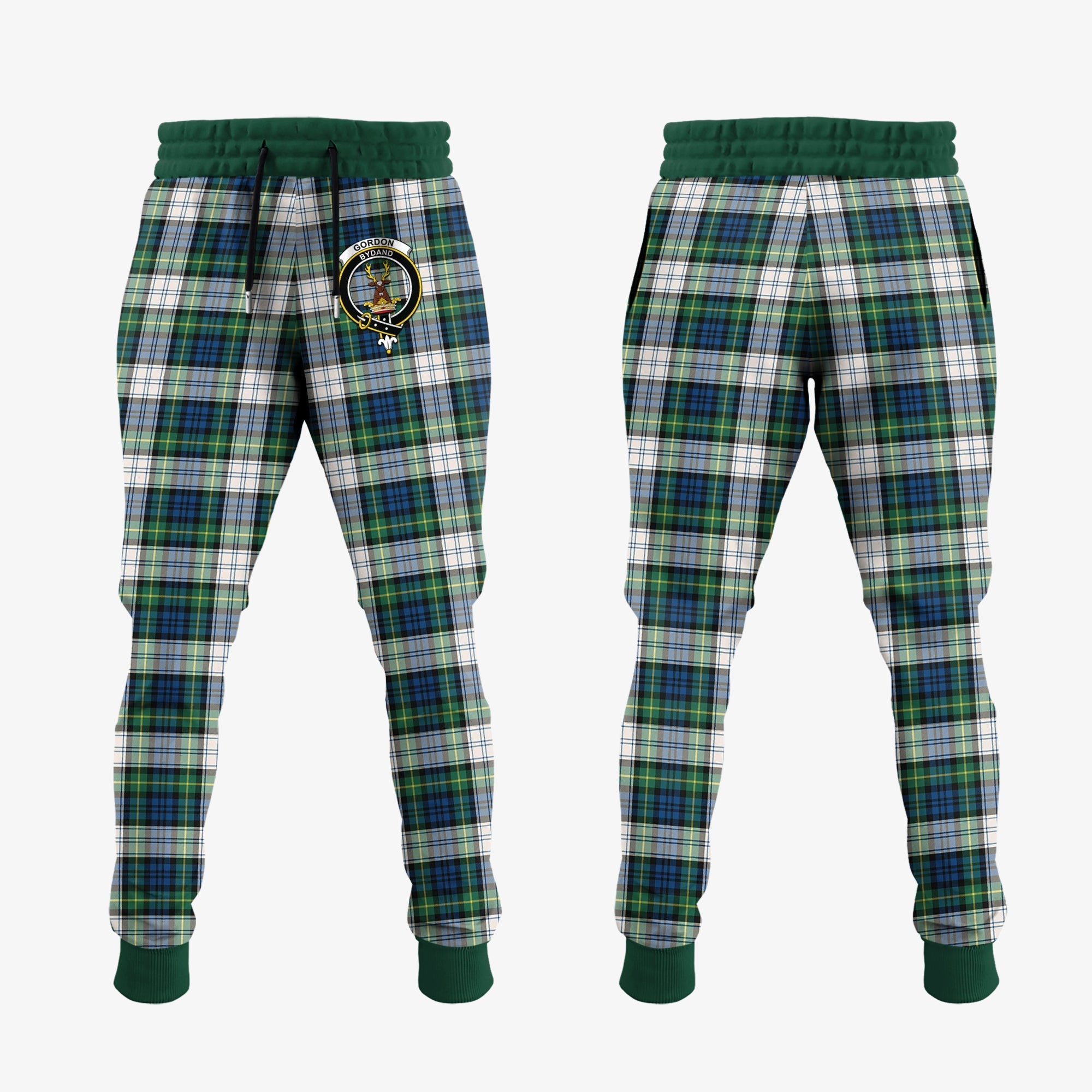 Clan Gordon Dress Ancient Tartan Crest Jogger Sweatpants JO37 Clan Gordon Tartan Today   