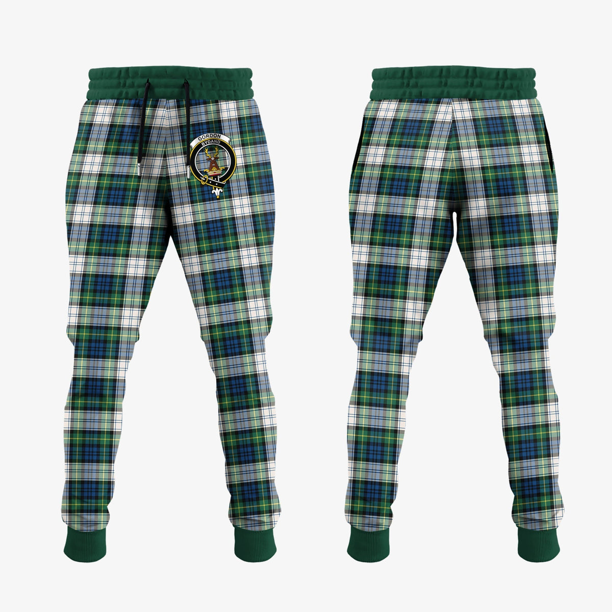 Clan Gordon Dress Ancient Tartan Crest Jogger Sweatpants JO37 Clan Gordon Tartan Today   