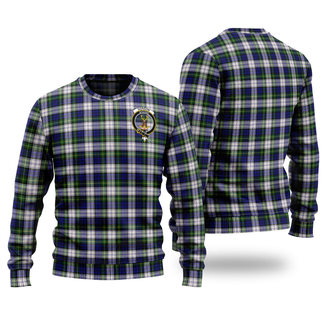 Clan Gordon Dress Modern Tartan Christmas Ugly Sweater JX51 Gordon Dress Modern Tartan Tartan Sweater   