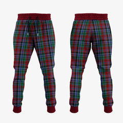 Clan Gordon Red Tartan Crest Jogger Sweatpants MR42 Clan Gordon Tartan Today   