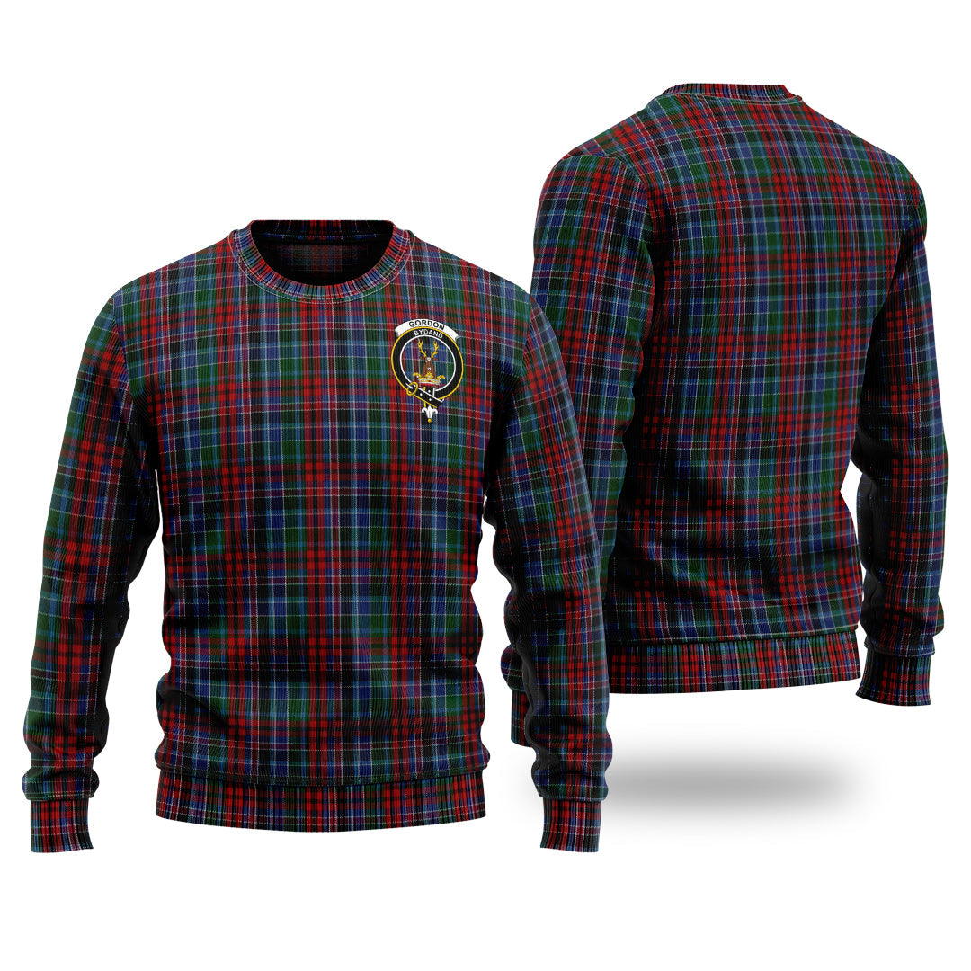 Clan Gordon Red Tartan Christmas Ugly Sweater BE94 Gordon Red Tartan Tartan Sweater   