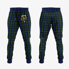 Clan Gow Hunting Tartan Crest Jogger Sweatpants WY33 Clan Gow Tartan Today   