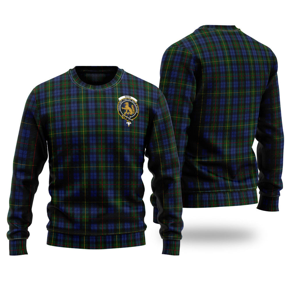 Clan Gow Hunting Tartan Christmas Ugly Sweater SV14 Gow Hunting Tartan Tartan Sweater   