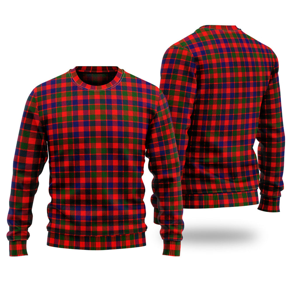 Clan Gow Modern Tartan Christmas Ugly Sweater JG50 Gow Modern Tartan Tartan Sweater   