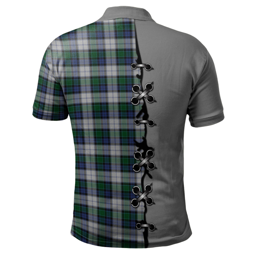 Clan Graham Dress Tartan Polo Shirt - Lion Rampant And Celtic Thistle Style CQ96 Graham Dress Tartan Tartan Polo   