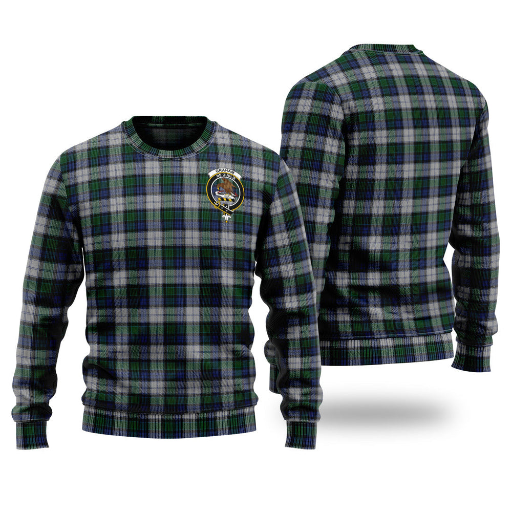 Clan Graham Dress Tartan Christmas Ugly Sweater CP51 Graham Dress Tartan Tartan Sweater   