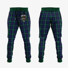 Clan Graham Of Menteith Tartan Crest Jogger Sweatpants CZ15 Clan Graham Tartan Today   