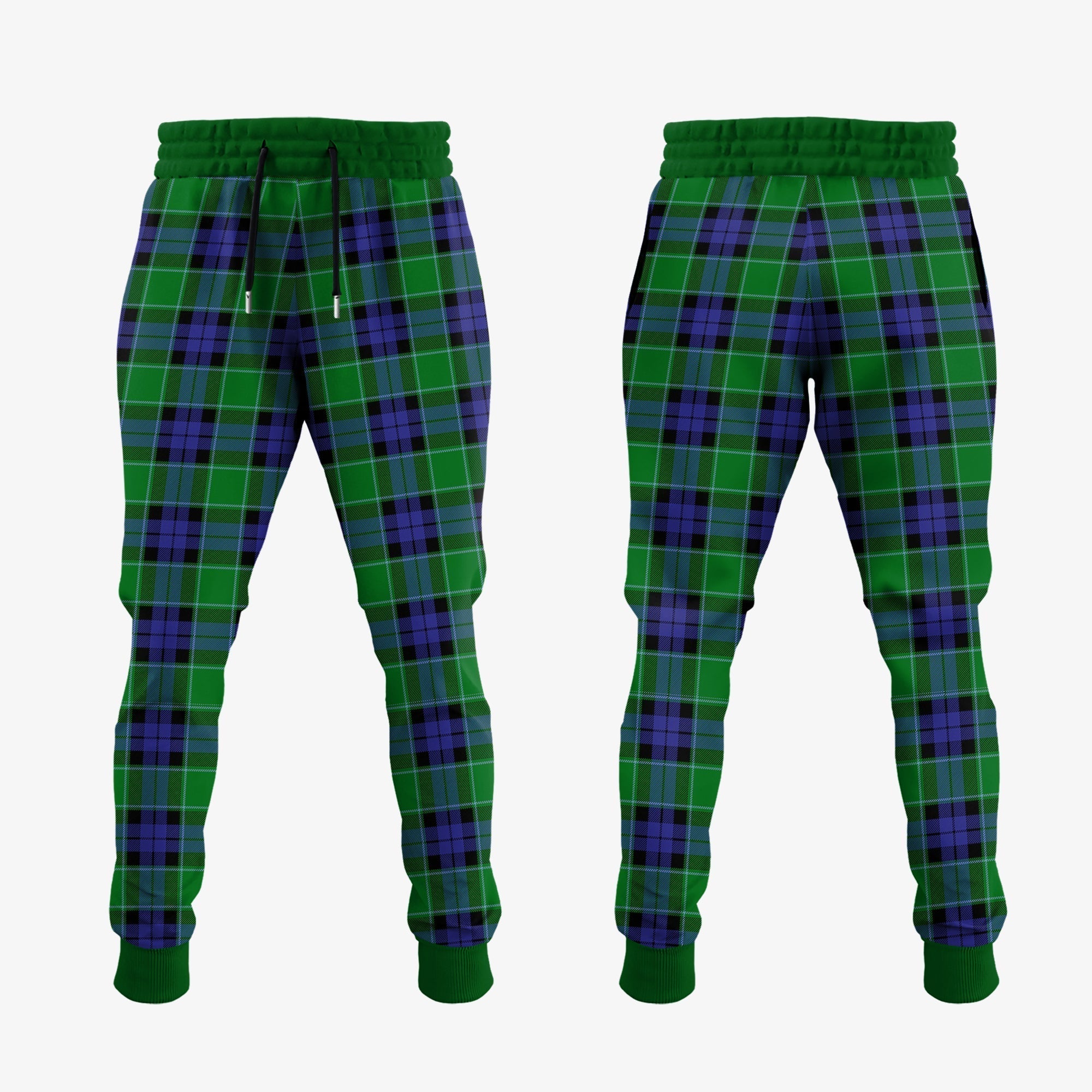 Clan Graham Of Menteith Modern Tartan Crest Jogger Sweatpants HR65 Clan Graham Tartan Today   