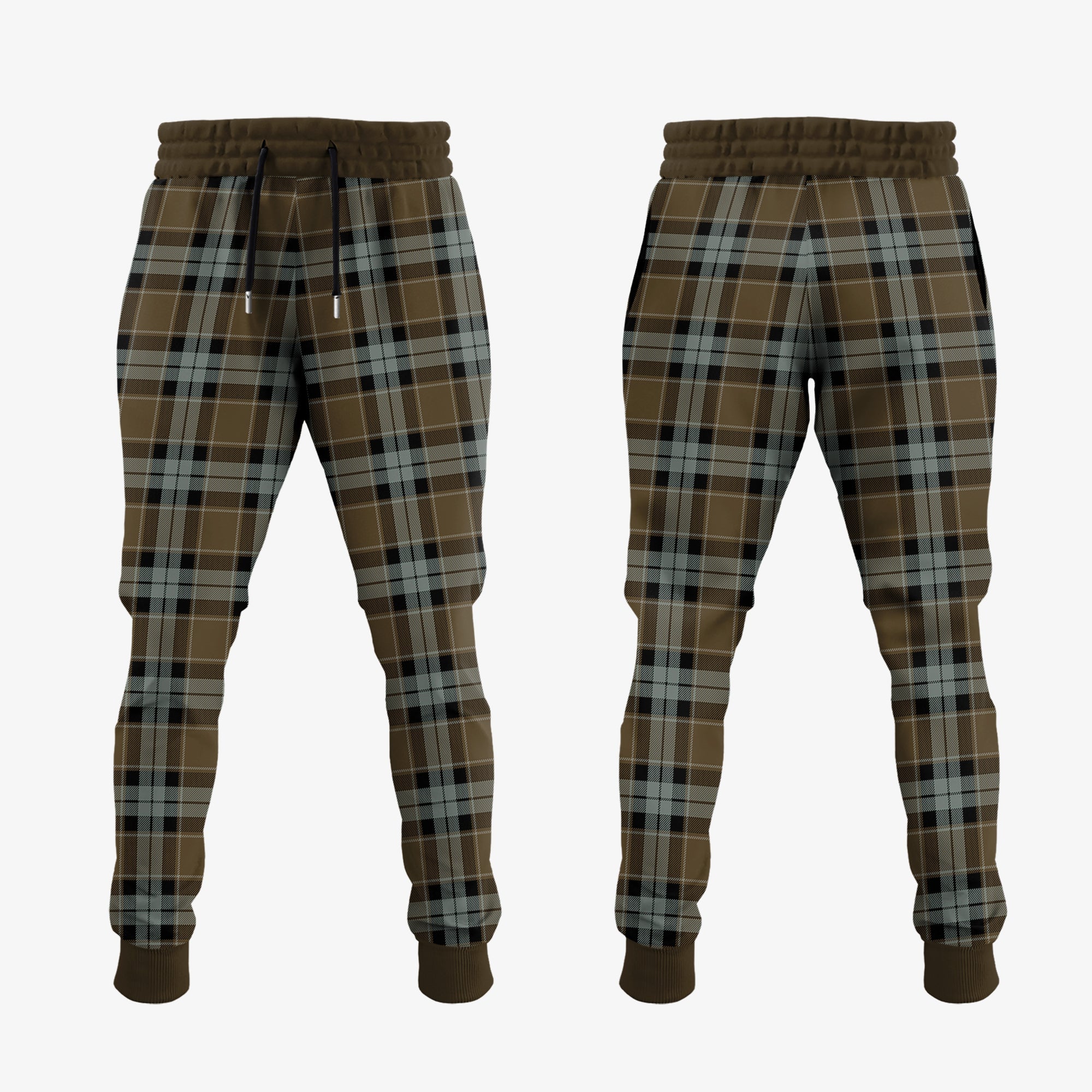 Clan Graham Of Menteith Weathered Tartan Crest Jogger Sweatpants ZU88 Clan Graham Tartan Today   