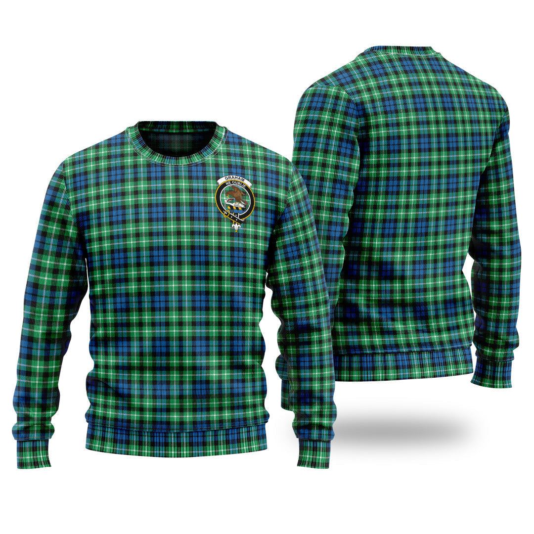 Clan Graham Of Montrose Ancient Tartan Christmas Ugly Sweater LL72 Graham Of Montrose Ancient Tartan Tartan Sweater   