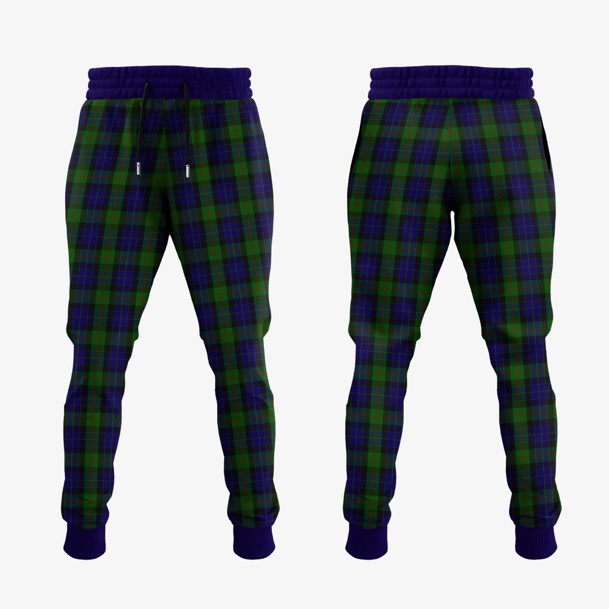 Clan Gunn Tartan Crest Jogger Sweatpants GS68 Clan Gunn Tartan Today   
