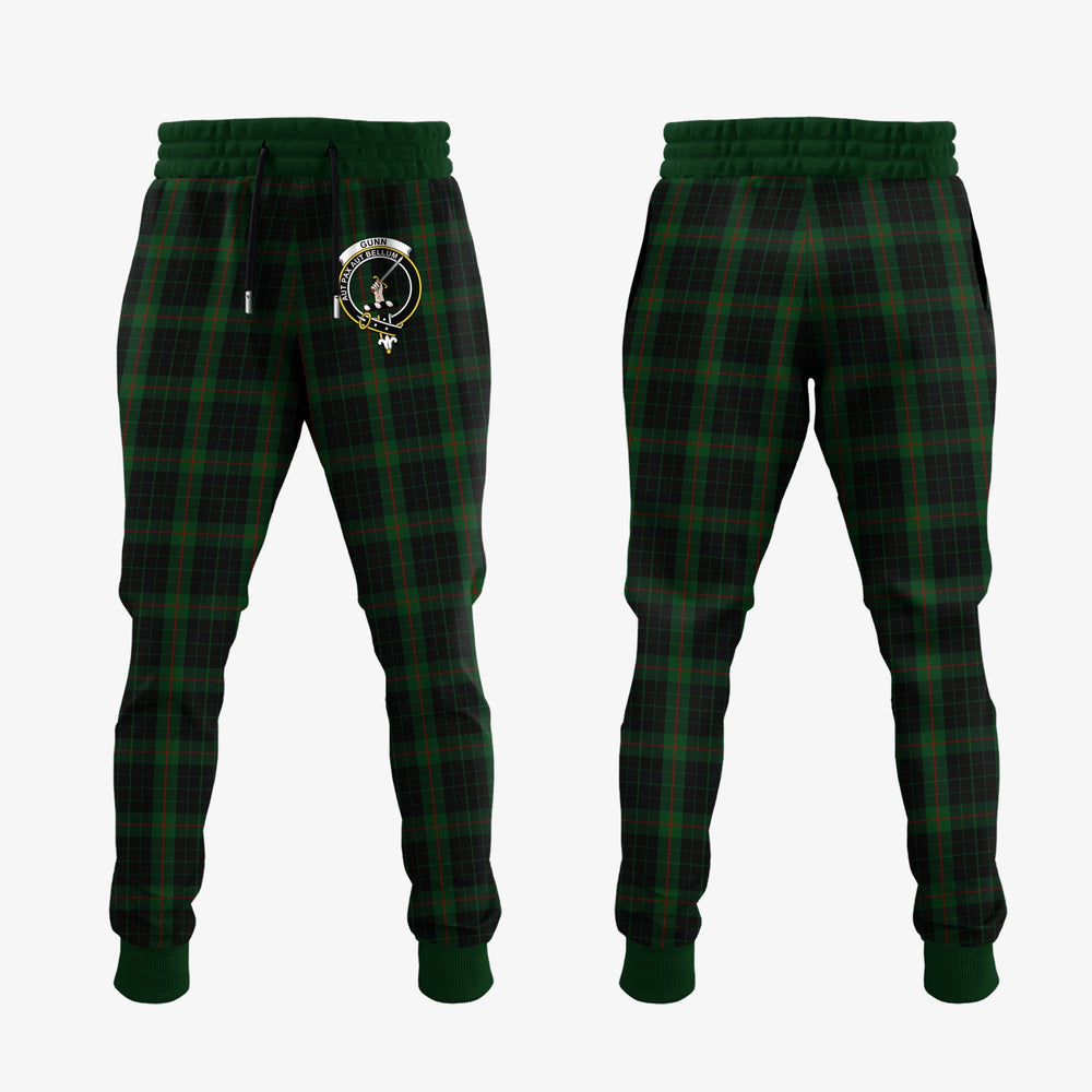 Clan Gunn Logan Tartan Crest Jogger Sweatpants ZM82 Clan Logan Tartan Today   